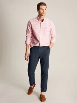 Navy Blue Slim Fit Chinos -Oxford Sales Store D02 263s3