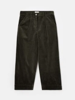 Green Cord Wide Leg Trousers -Oxford Sales Store D03 732s6