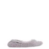 Joules Junior Purple Pombury Ballet Slippers With Interest Upper
