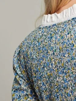 Joules Cream Aura Tiered Cotton Dress -Oxford Sales Store M92838s5