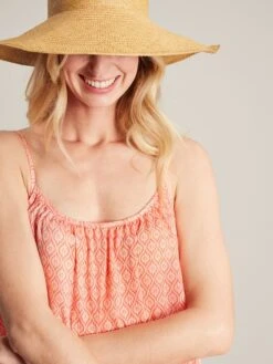 Orange Beach Dress -Oxford Sales Store N01067s3