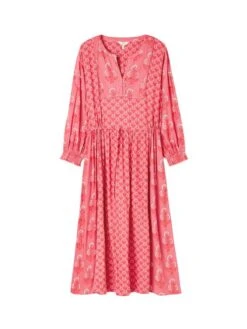 Pink Quilted Bib Dress -Oxford Sales Store N02610s9