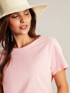 Pink Crew T-Shirt -Oxford Sales Store N42333s5