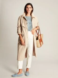 Blue Ditsy Blouse With Frilled Bib -Oxford Sales Store N42345s3