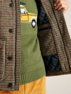 Brown Tweed Gilet -Oxford Sales Store T60386s6