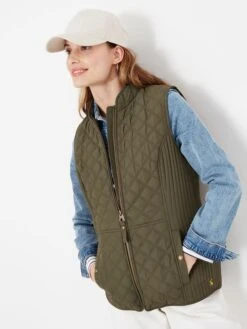 Joules Green Minx Quilted Gilet 9 Joules Green Minx Quilted Gilet -Oxford Sales Store T80193s4