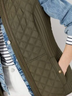 Joules Green Minx Quilted Gilet 12 Joules Green Minx Quilted Gilet -Oxford Sales Store T80193s8