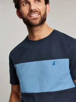 Blue Colourblock T-Shirt -Oxford Sales Store U11944s5