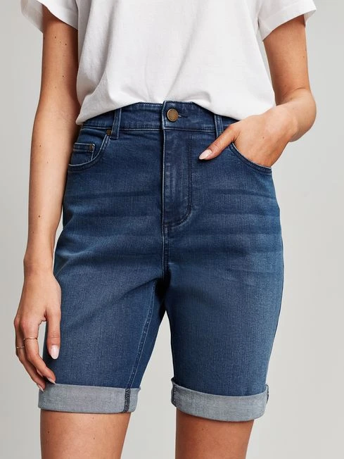 Blue Denim Shorts 1 Blue Denim Shorts