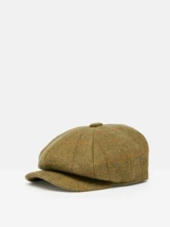 Green Tweed Baker Boy Hat -Oxford Sales Store U75 291s4