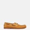 Tan Brown Classic Leather Boat Shoes