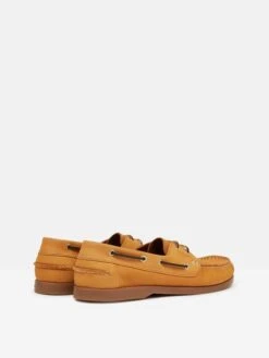 Tan Brown Classic Leather Boat Shoes -Oxford Sales Store U75287s3